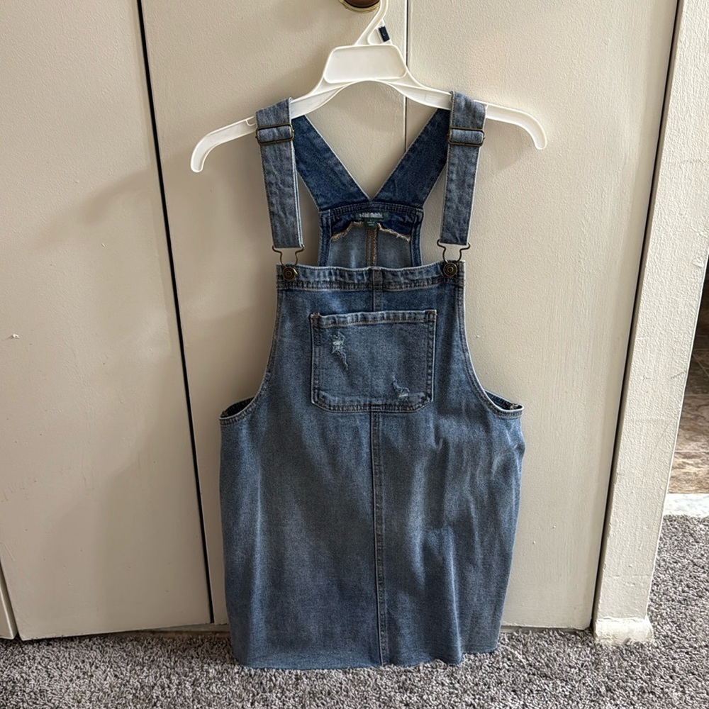 Denim Overall Dress